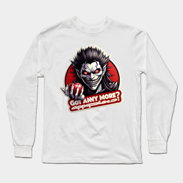 Ryuk's "Got any more apples? Long Sleeve T-Shirt by Cuddle : Prints & Designs